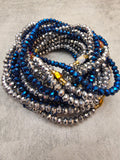 Blue Night Waist Beads