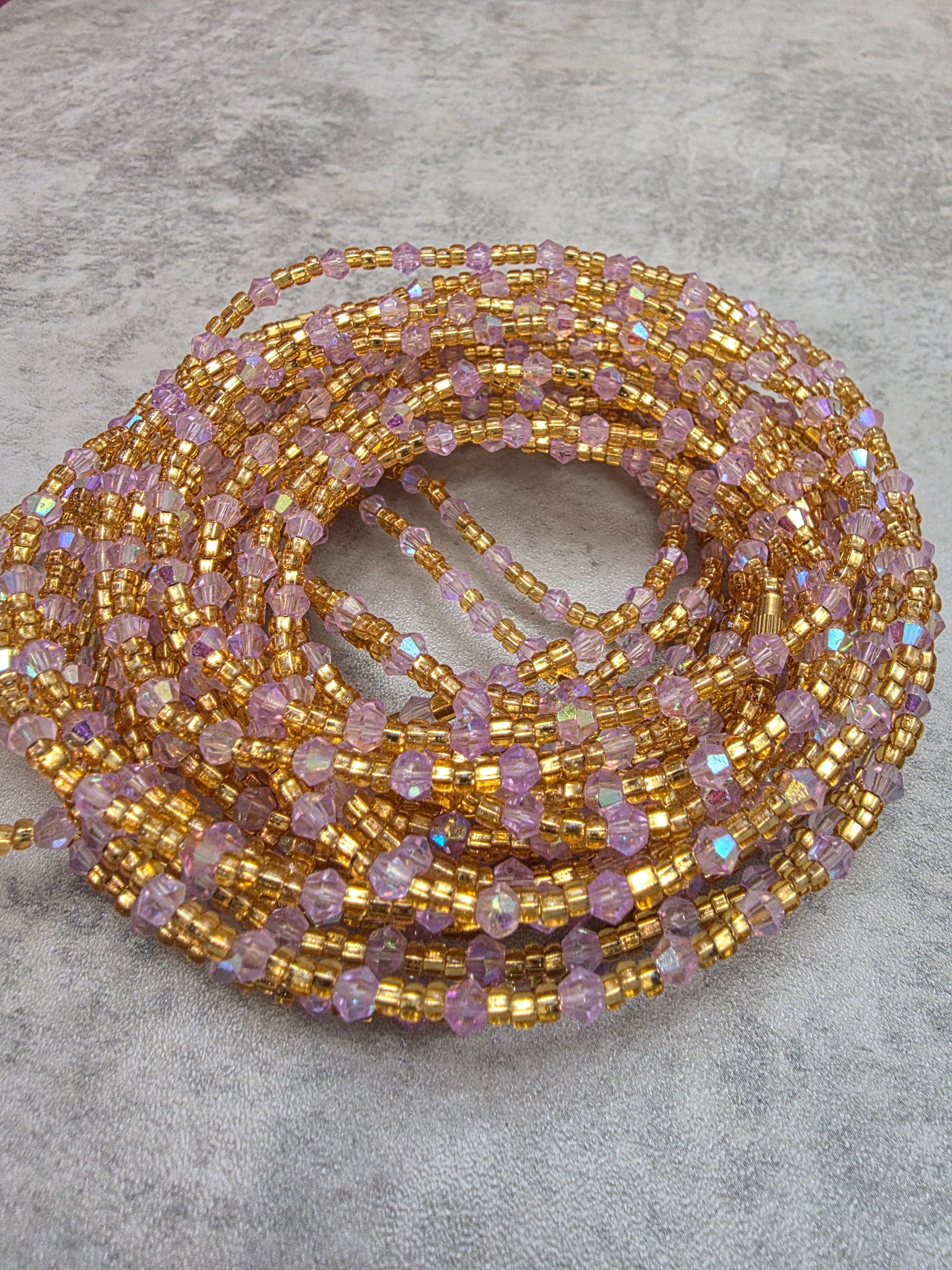Blush Gold Waist Beads