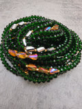 Emerald Depth Clasp Waist Beads