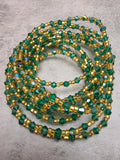 Emerald Gold Waist Beads