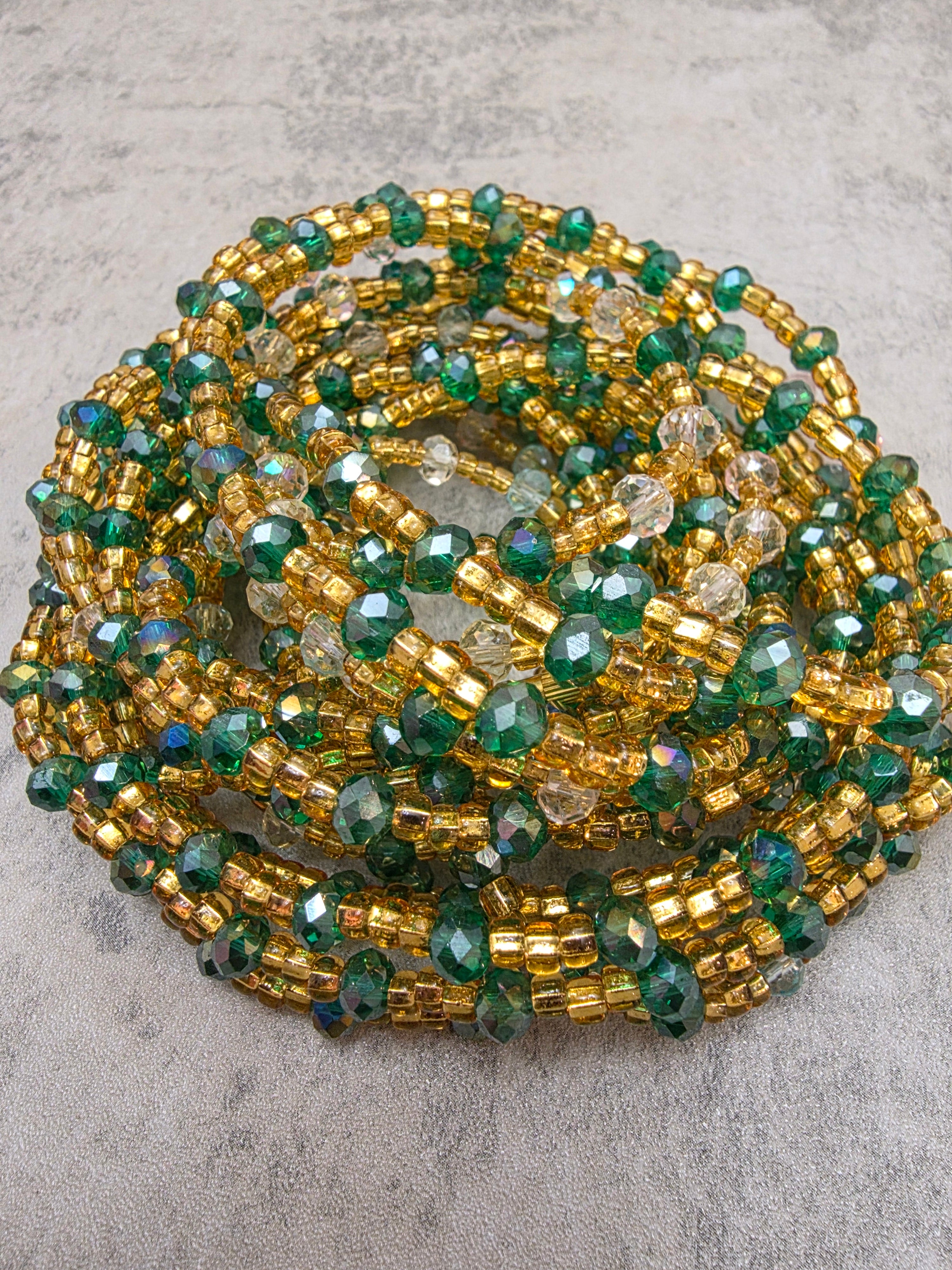 Gilded Forest Waist Beads