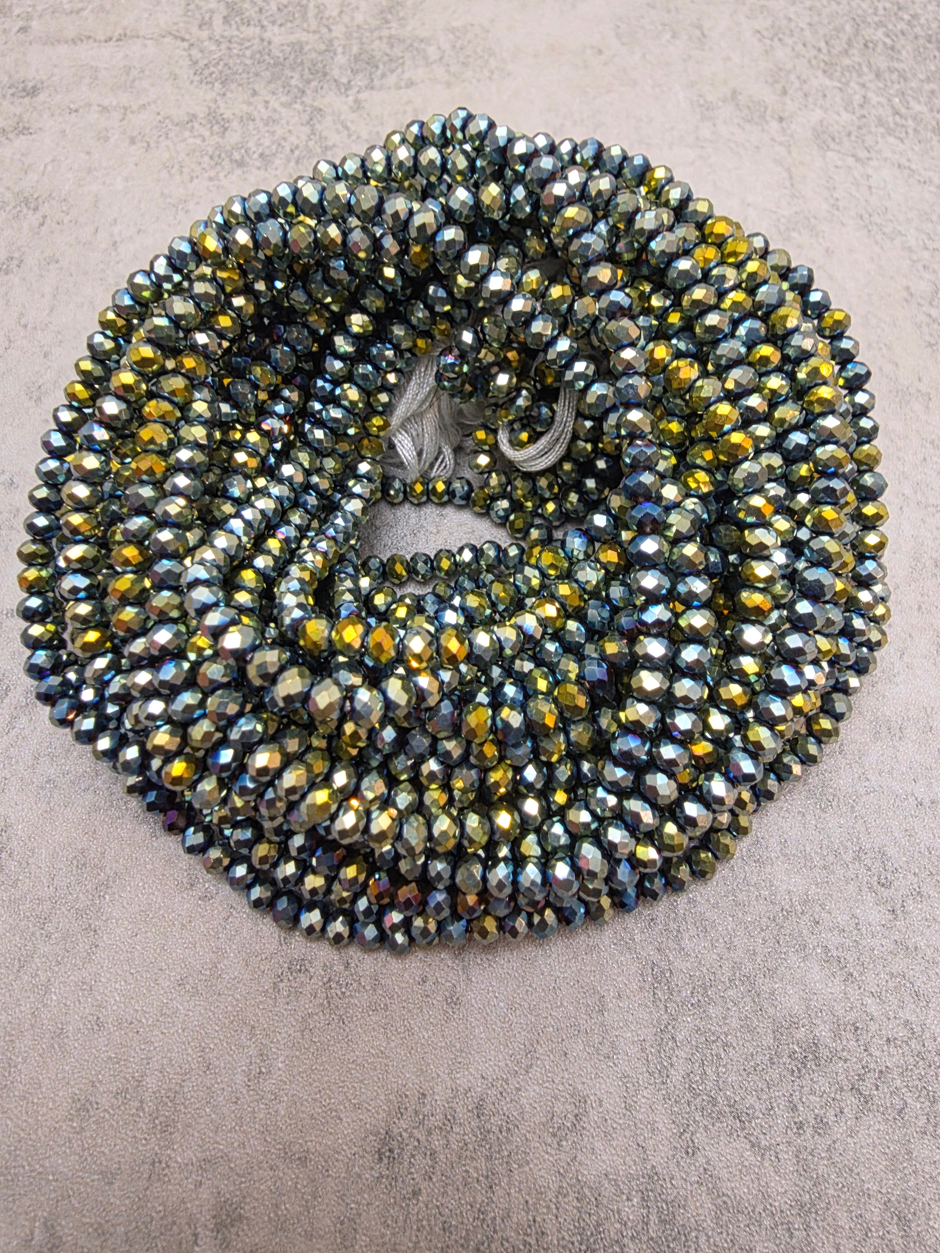 Gilded Night Waist Beads