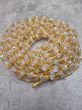 Golden Clear Waist Beads