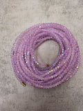 Lavender Frost Waist Beads