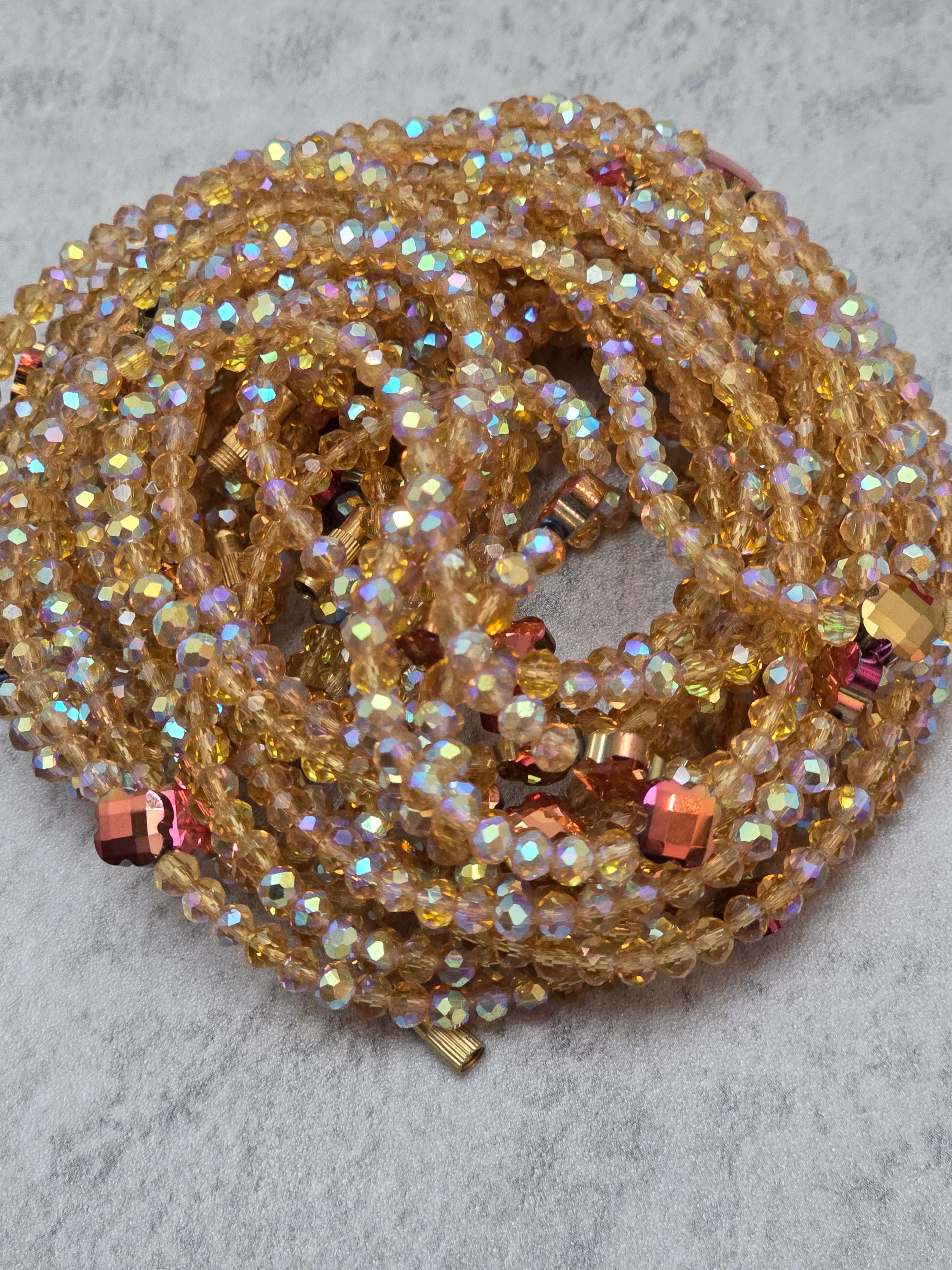 Liquid Gold Clasp Waist Beads