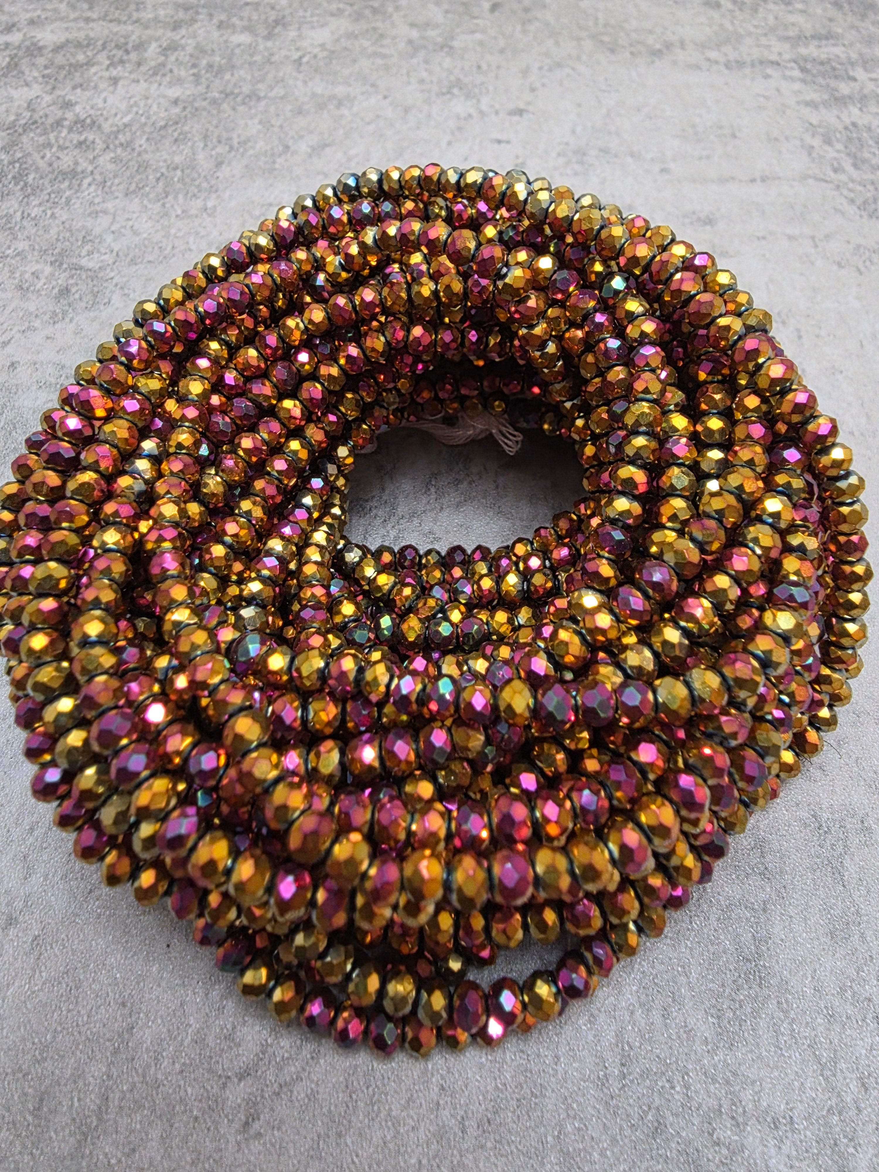 Molted Rose Waist Beads