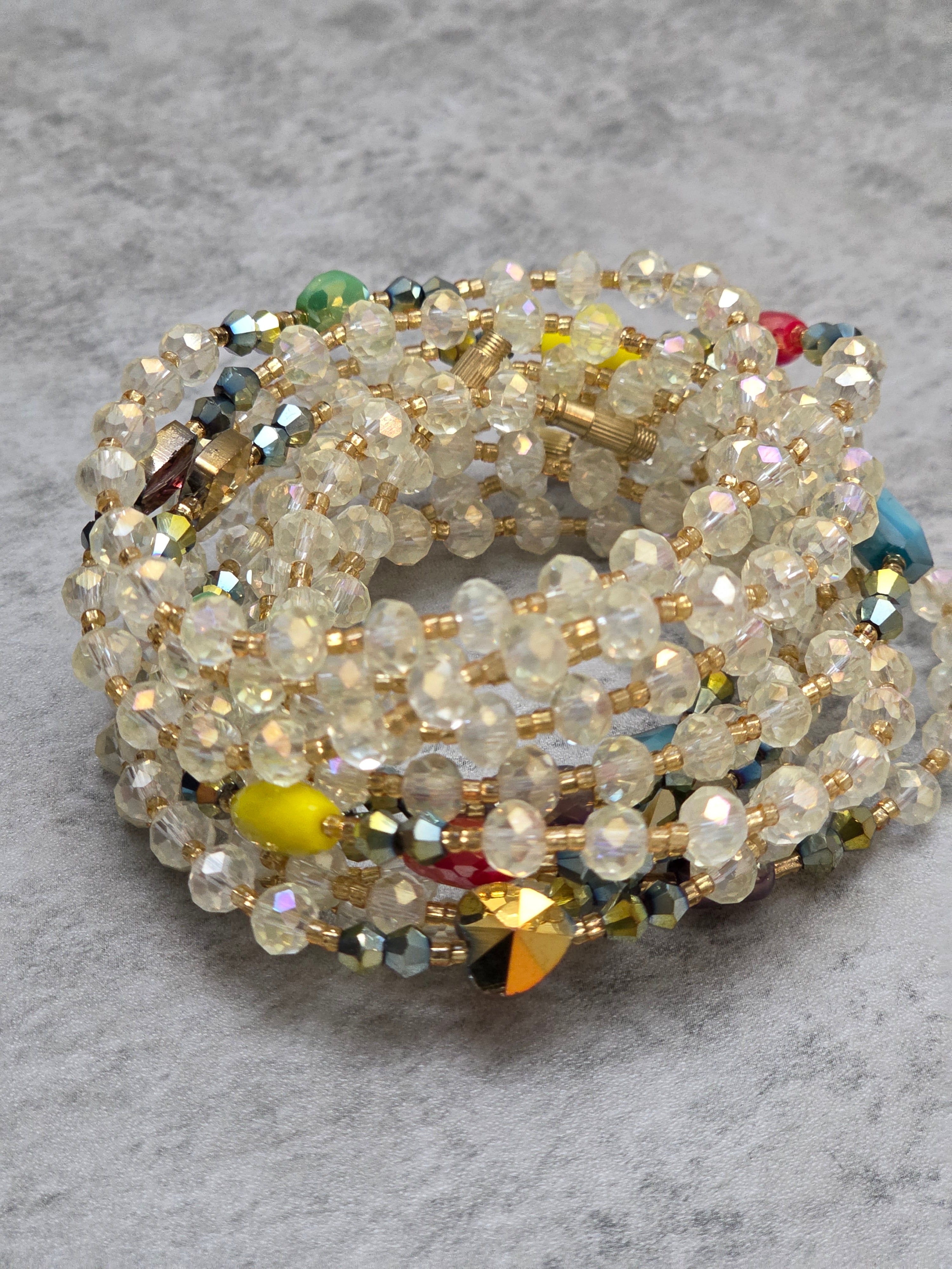 Pearl Light Clasp Waist Beads