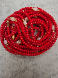 Red Allure Clasp Waist Beads