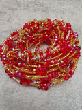 Ruby Gold Waist Beads