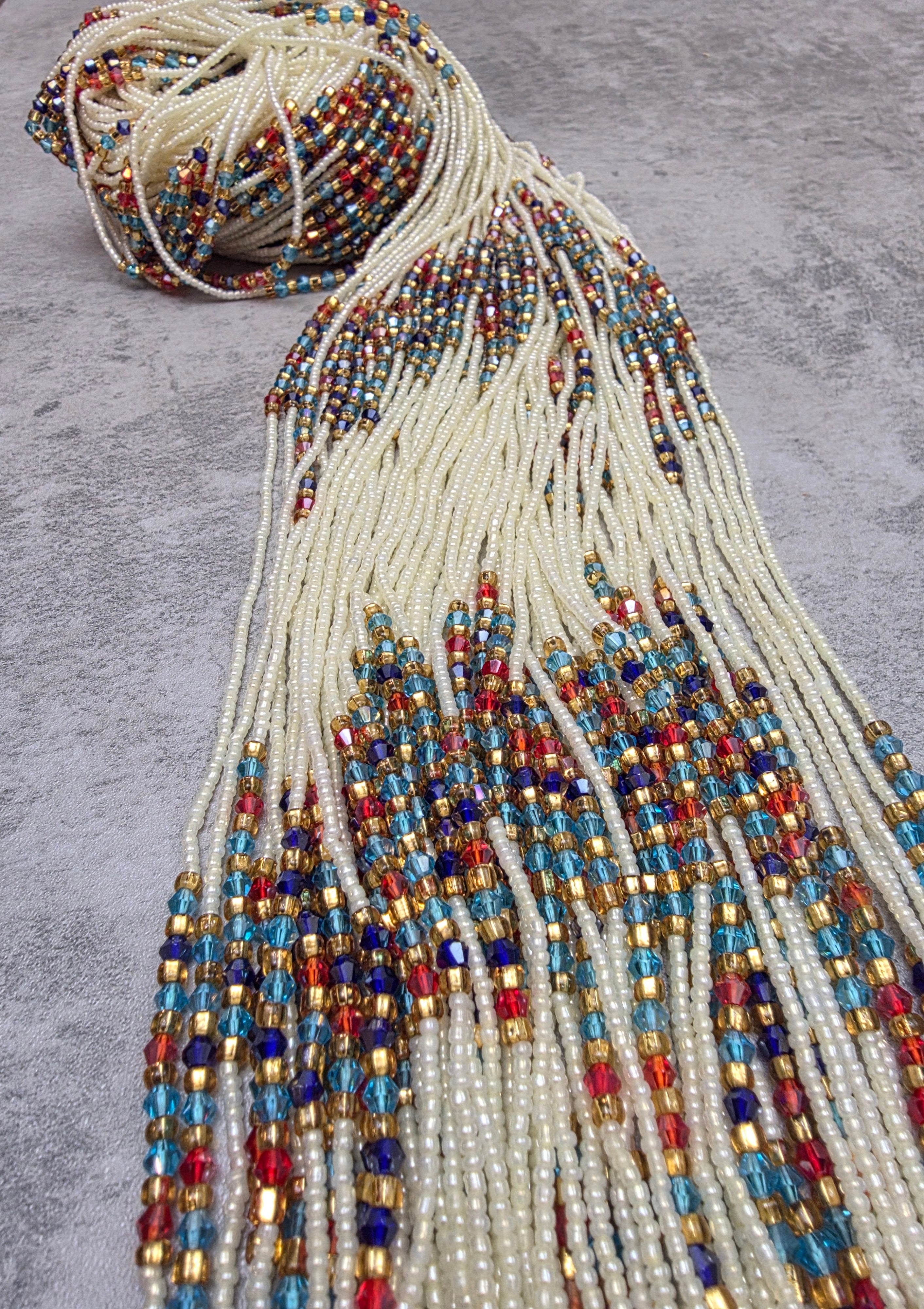 Starry Night Waist Beads