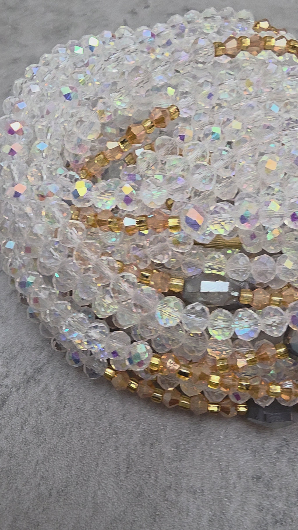 Pure Light Clasp Waist Beads