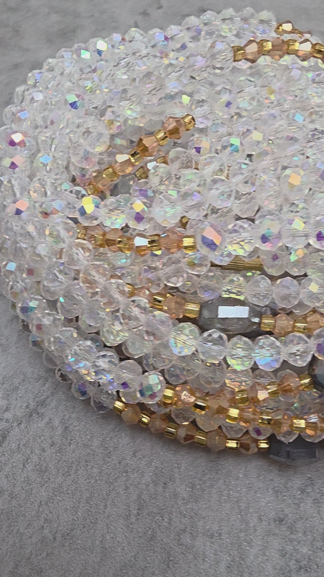 Pure Light Clasp Waist Beads