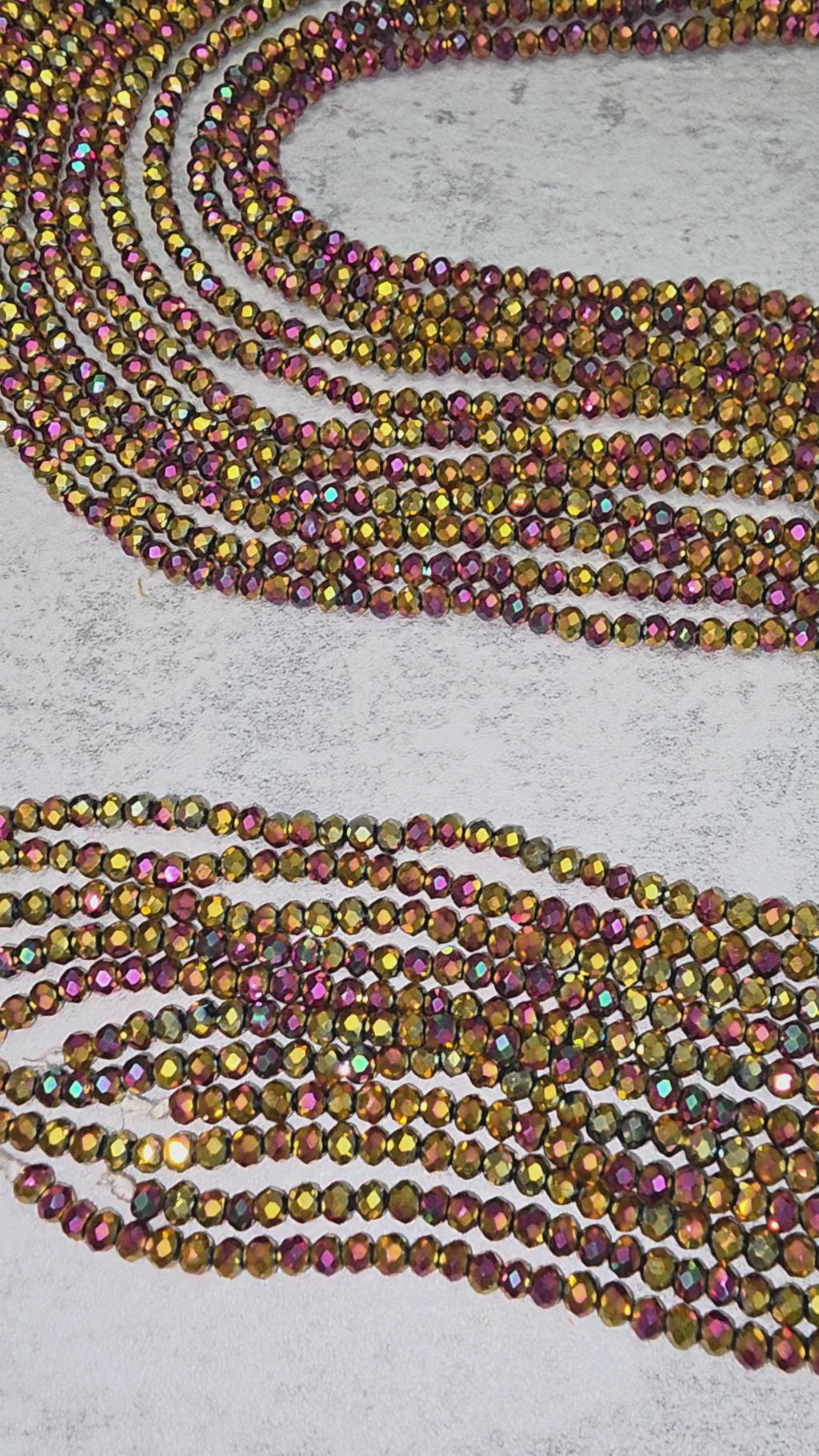 Molted Rose Waist Beads