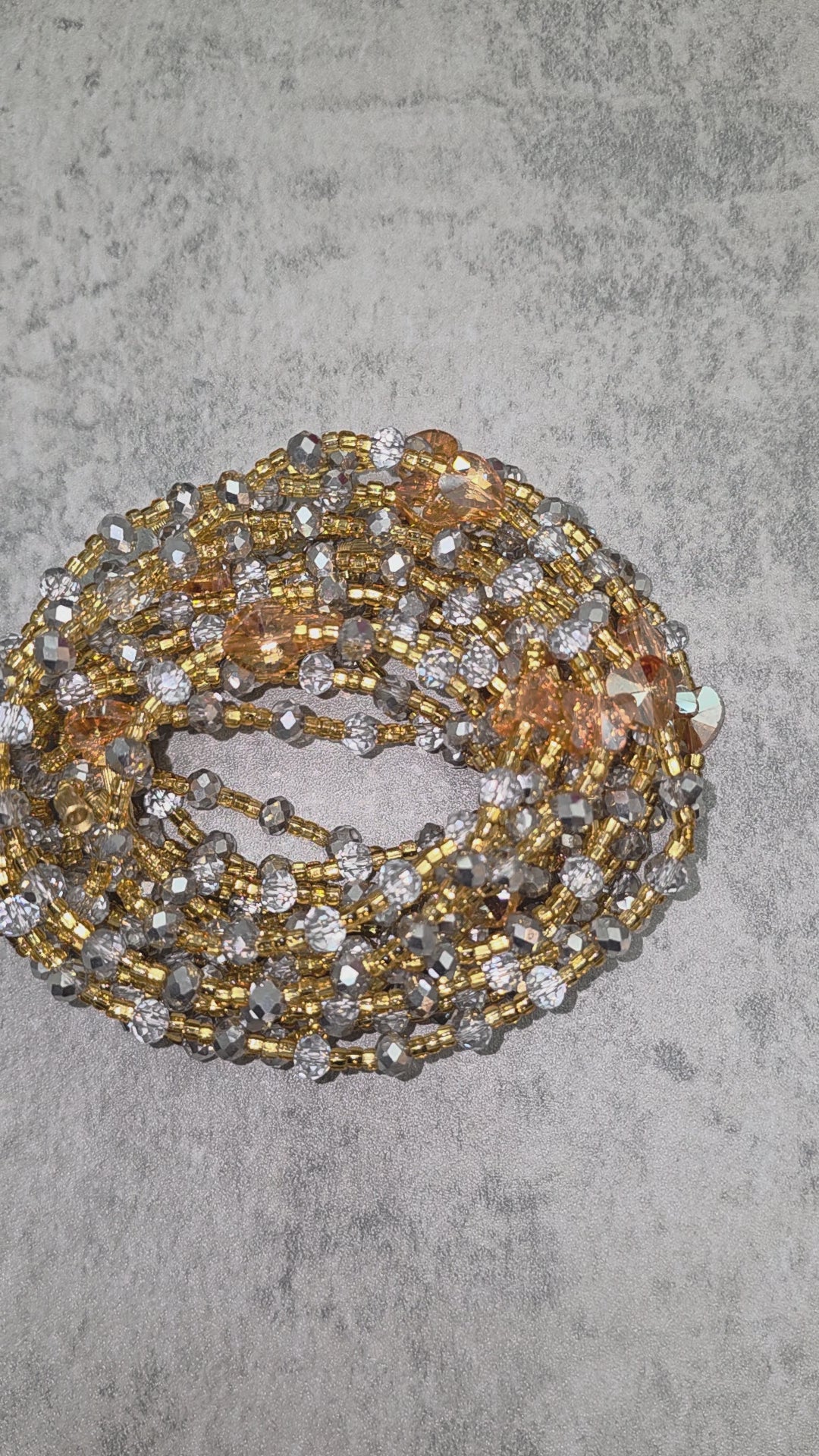 Clear Intent Clasp Waist Beads