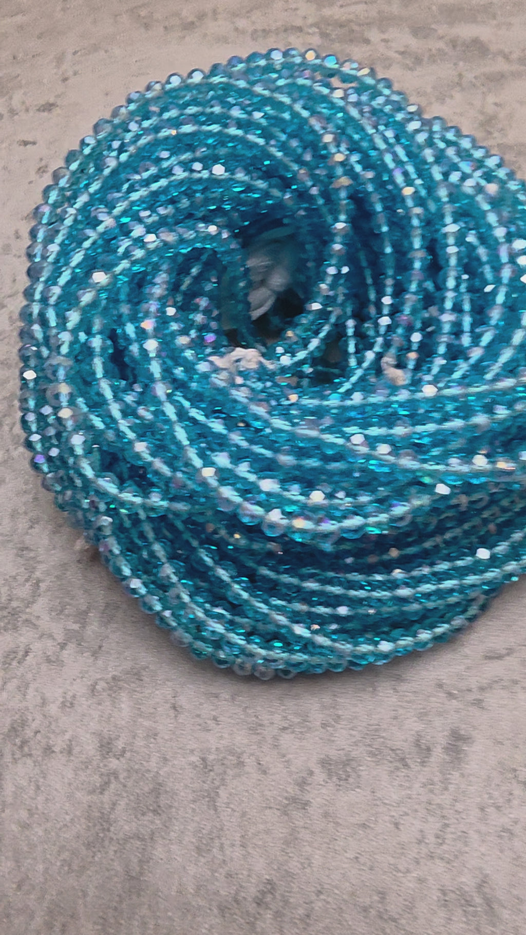 Blue Tide Clasp Waist Beads